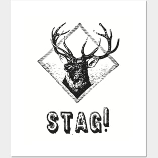 Stag! Posters and Art